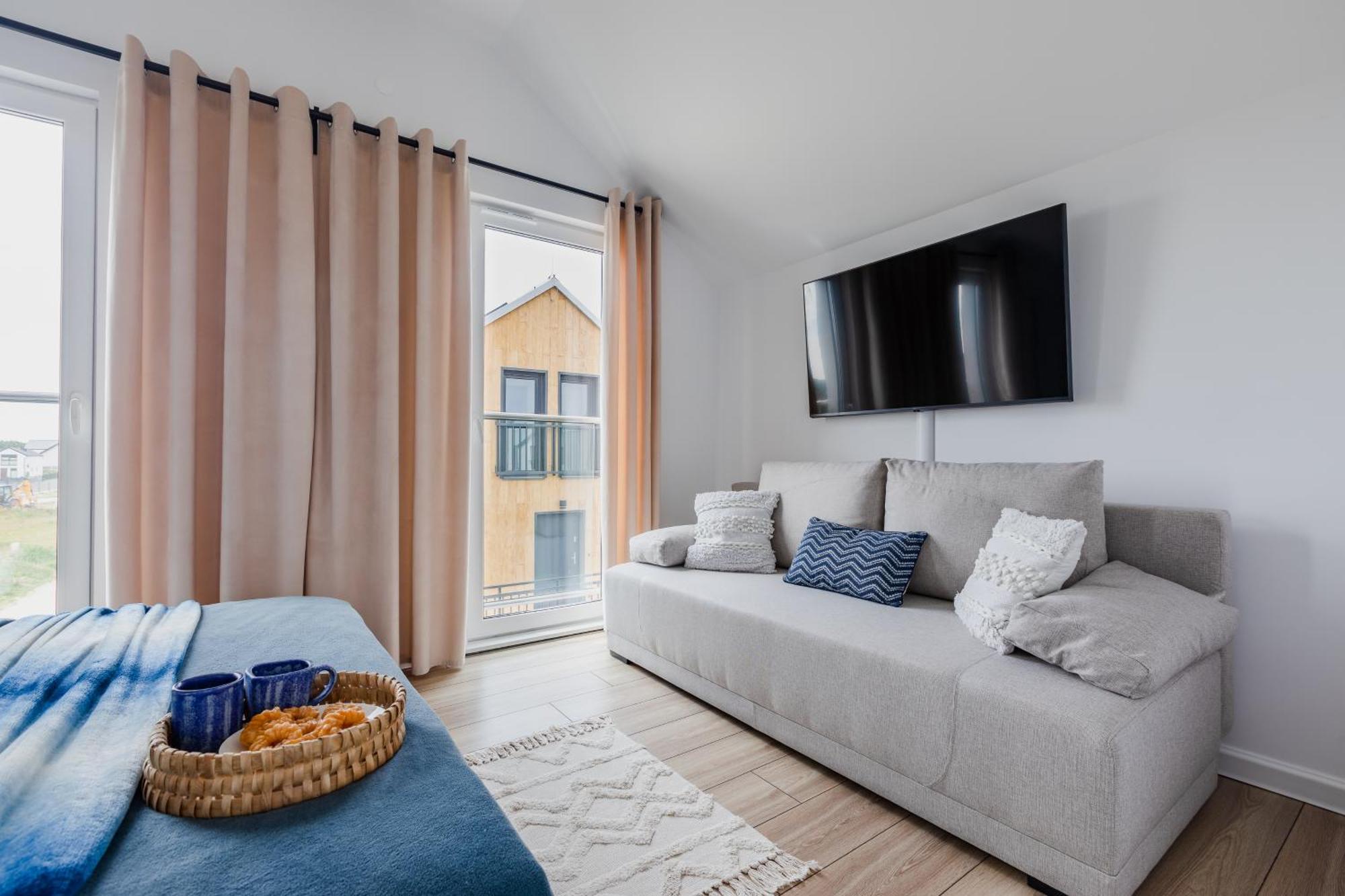 Appartement Mia Mare A & B Jastrzębia Góra Extérieur photo
